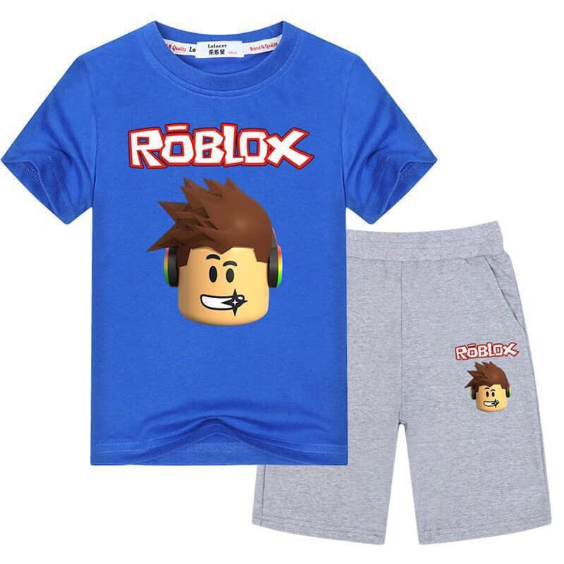 Roblox Set For Boys Instock Babies Kids Boys Apparel 4 To 7 Years On Carousell - roblox shirt ninjago shirt roblox unisex kids