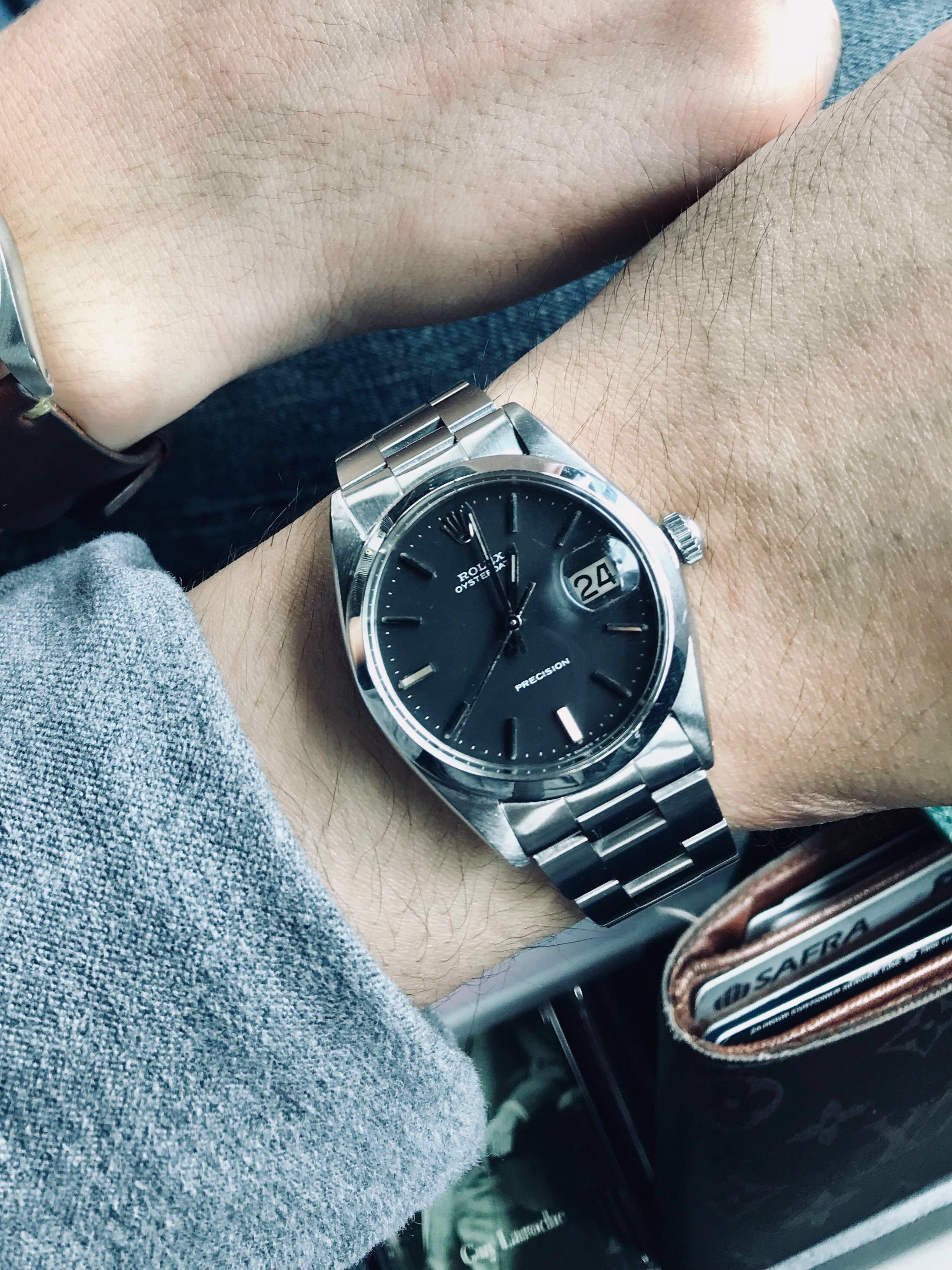 Rolex 6694 sales black dial