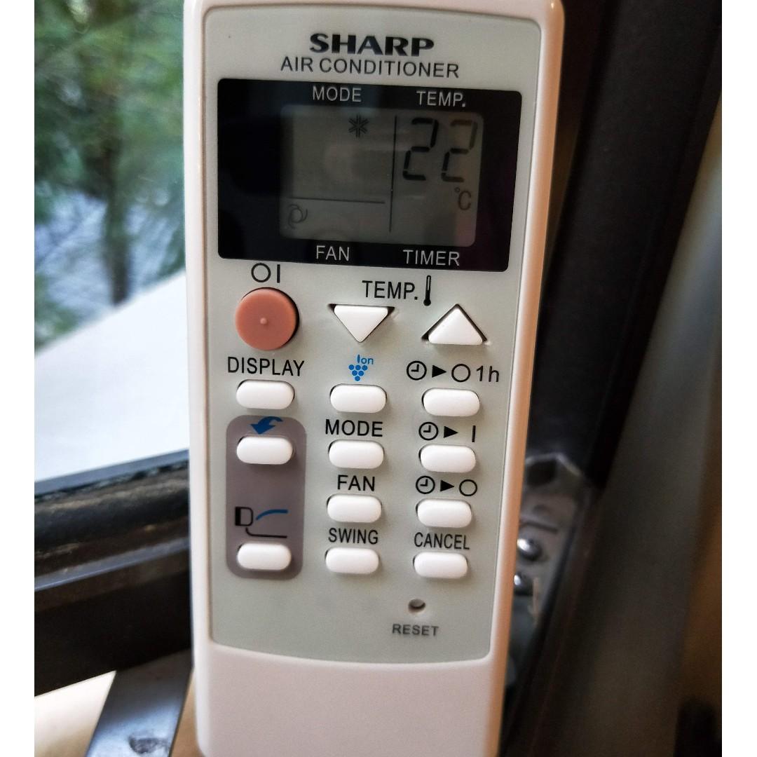 Sharp Aircon Remote Control CRMCA669JBEZ replacement, TV & Home