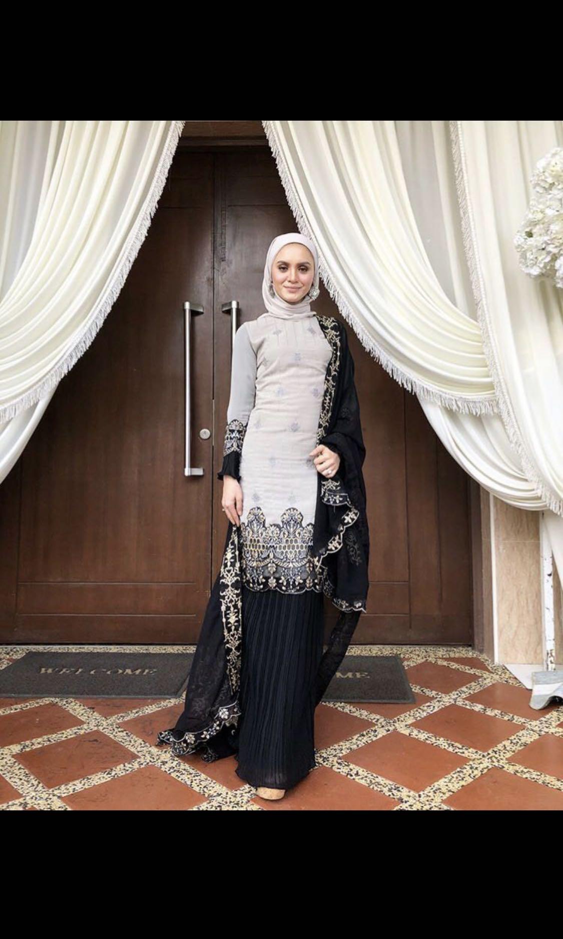 Shawlpublika Kurung Sari with Shawl Women s Fashion Muslimah