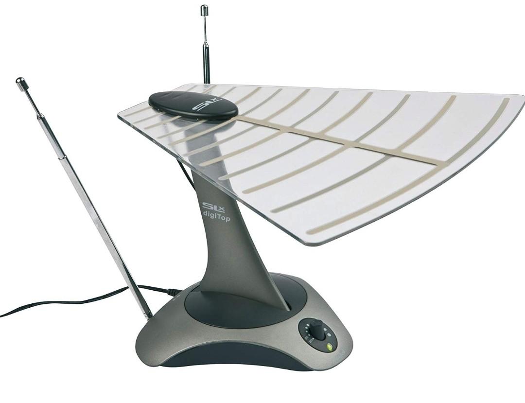 SLx Indoor TV Aerial, 27769RG Digital TV High Performance Indoor Aerial for  HD TV Freeview, FM Radio, DAB Radio, Wideband, Electronics, Others on  Carousell