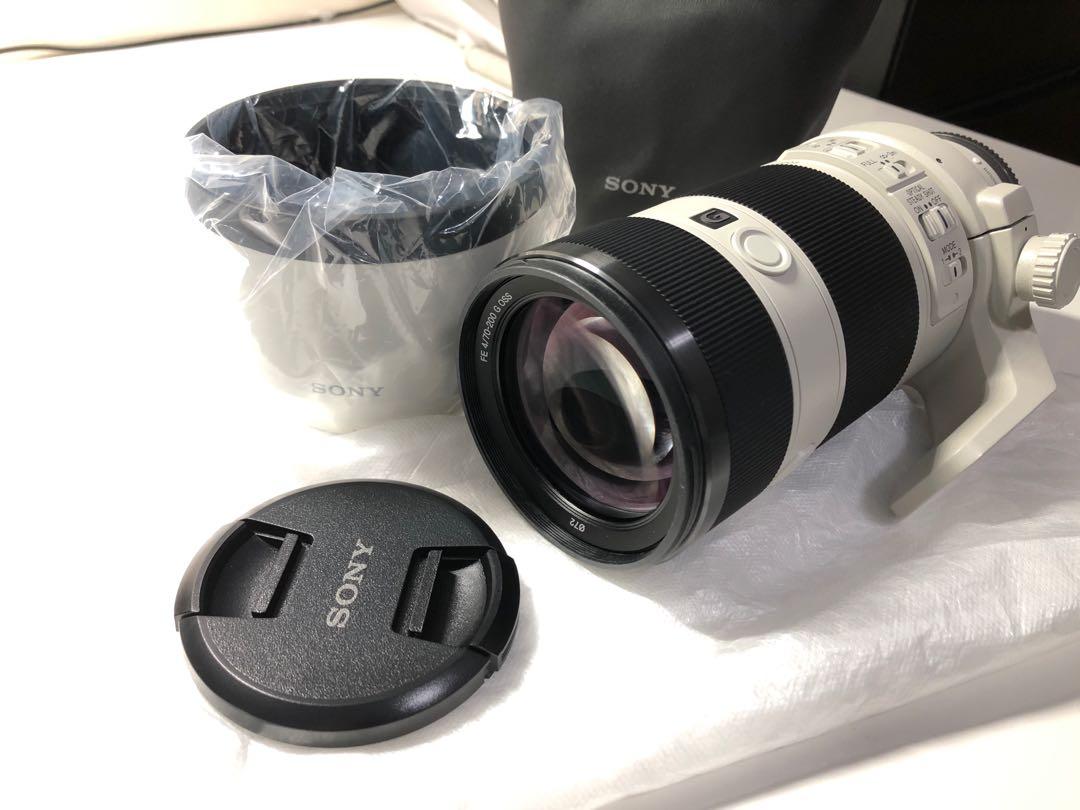 Like New Sony Fe Sel700g 70 0mm F4 G Oss Full Frame E Mount Photography Lenses On Carousell