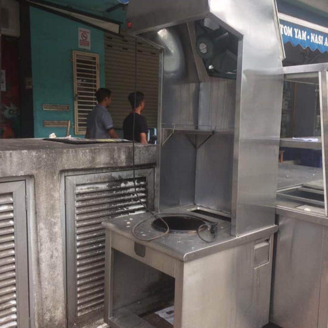 Stall Char Kuey Teow Stainless Stell Untuk Di Jual Everything