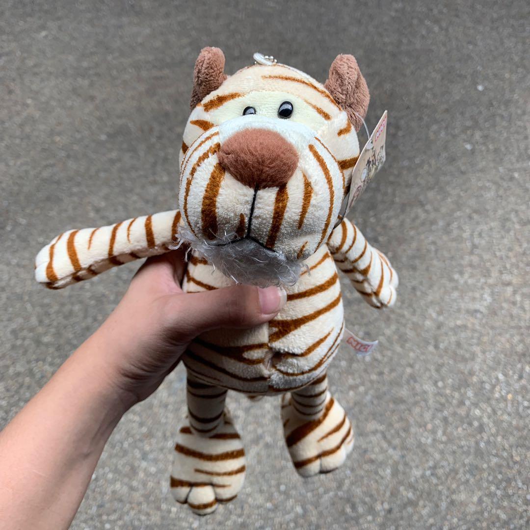 tiger plushie