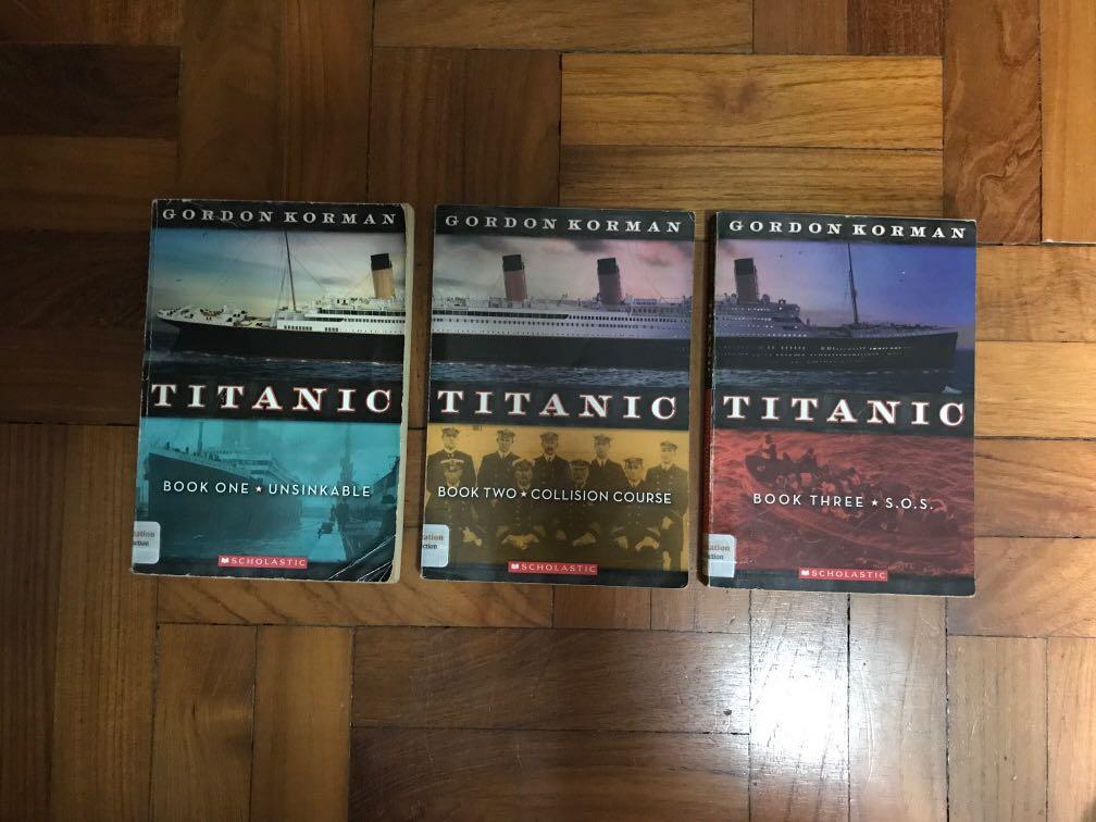 Titanic Full Series Books Stationery Non Fiction On Carousell