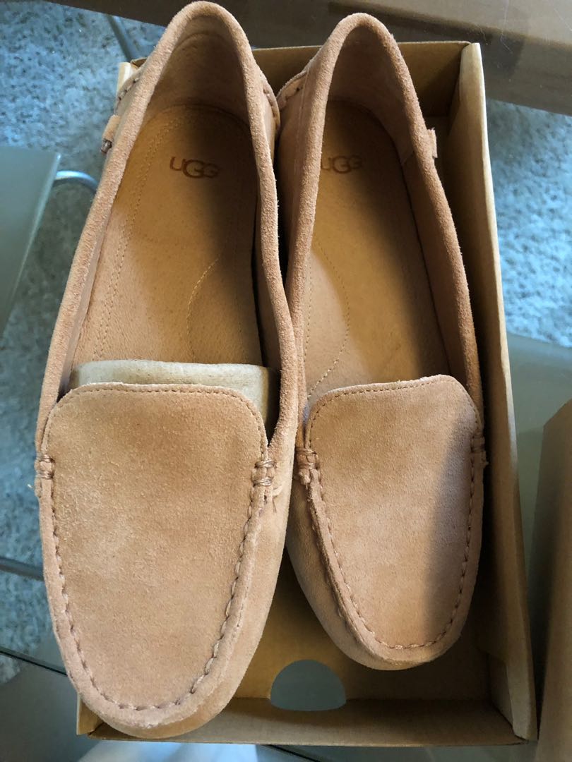 UGG loafers in nude color suede size 38 