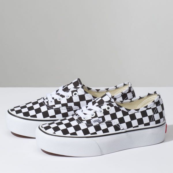 Vans authentic platform 2.0 checkerboard sneaker discount