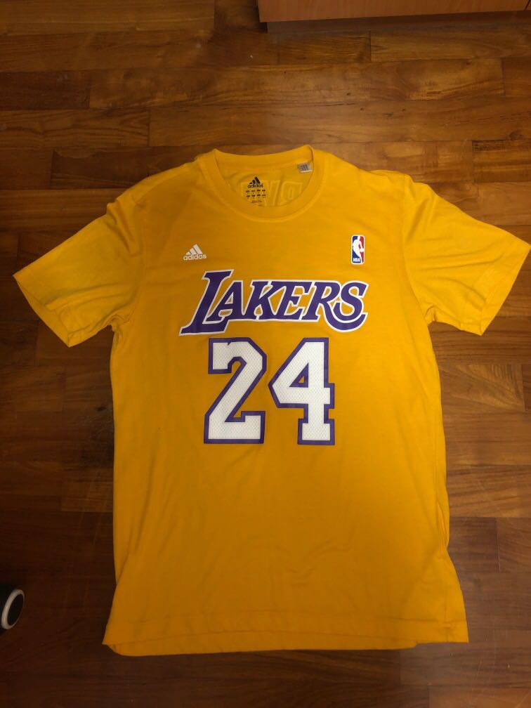 Vintage Adidas La Lakers Tee Kobe Bryant Sports Sports Apparel On Carousell