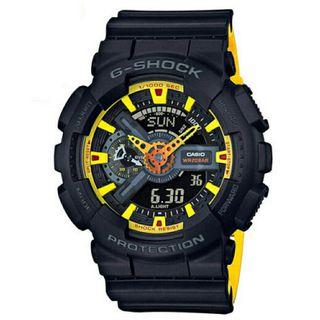 CASIO G-SHOCK GA110 BLACK YELLOW BIG CASE WRIST WATCHES MEN SPORT WATCHES