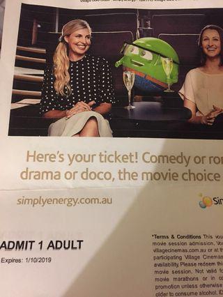 Gold Class Ticket (Simply Energy)