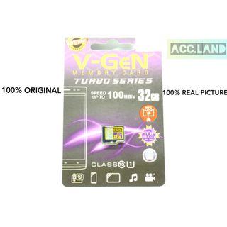 ORIGINAL MICRO SD CARD VGEN 32GB TURBO CLASS 10