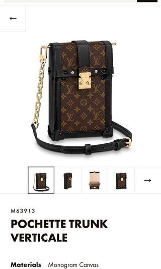 Epi Vertical Trunk Pochette M67871 - Louis Vuitton Bags