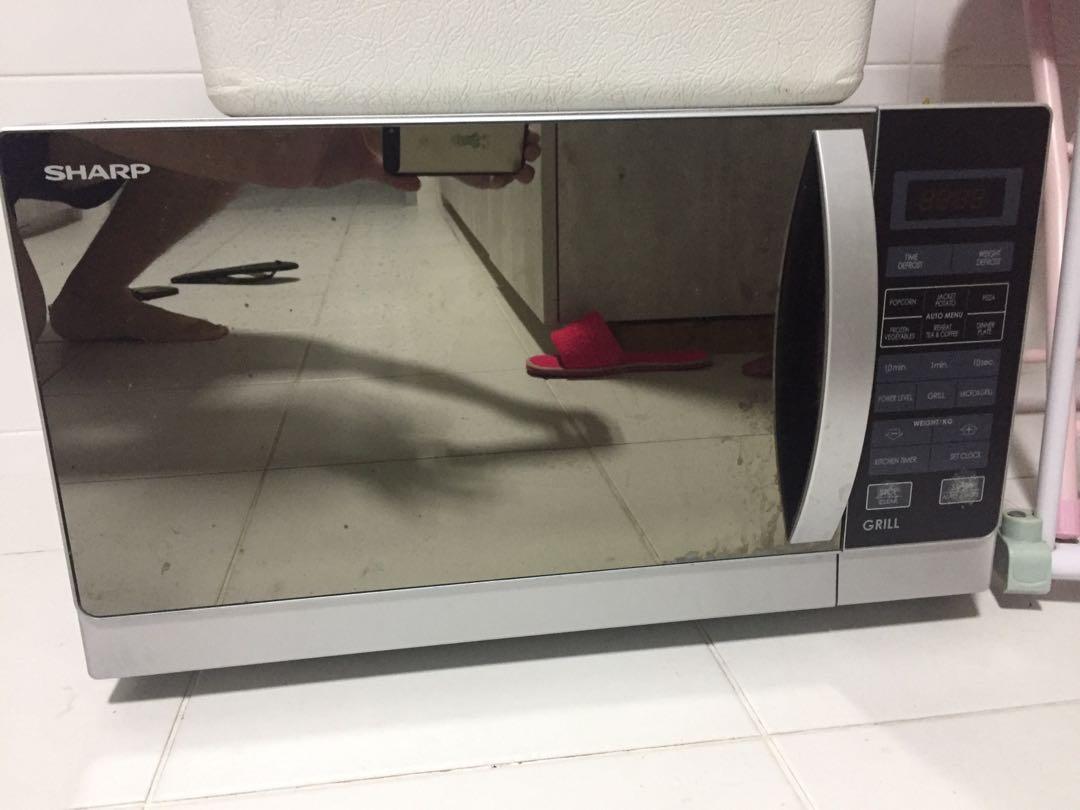 25l Sharp Microwave Oven R72ae Home Liances Kitchenware On Carou 25l Sharp Microwave Oven R72ae Home
