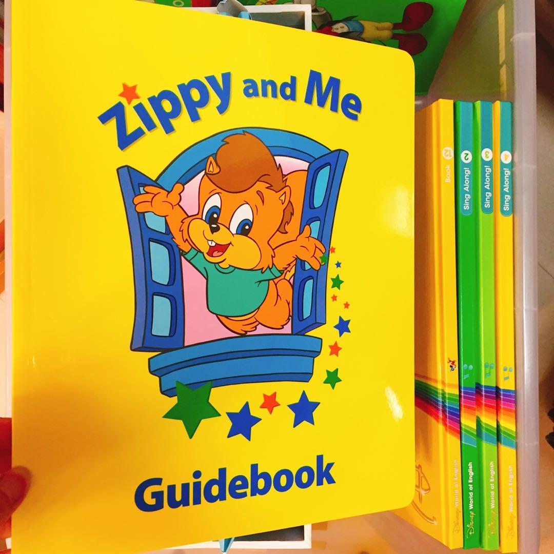 迪士尼美語世界Zippy and Me CD, DVD, 兒童＆孕婦用品, 嬰兒玩具