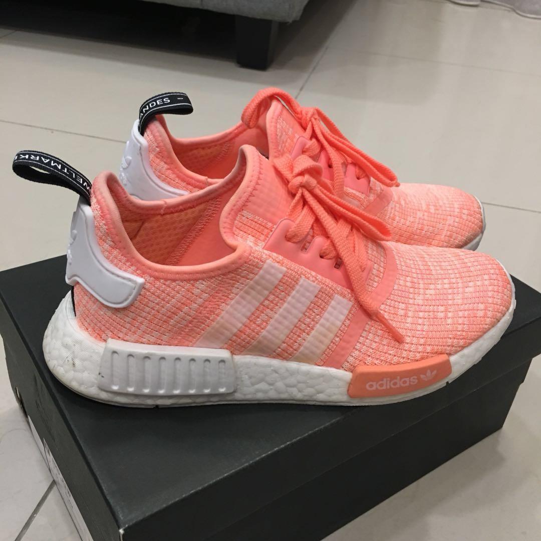 Nmd coral pink discount