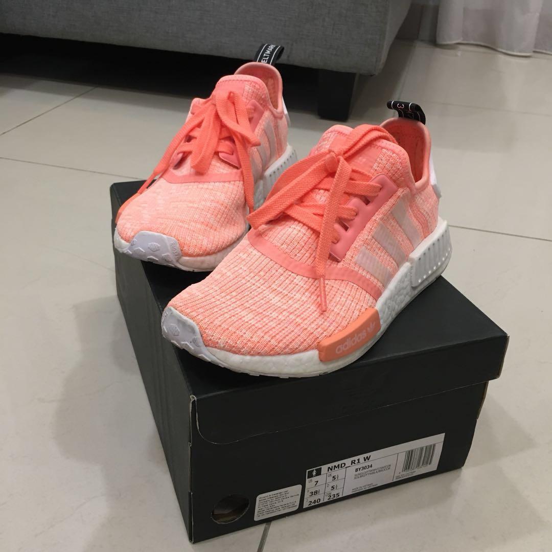 Nmd coral pink sale
