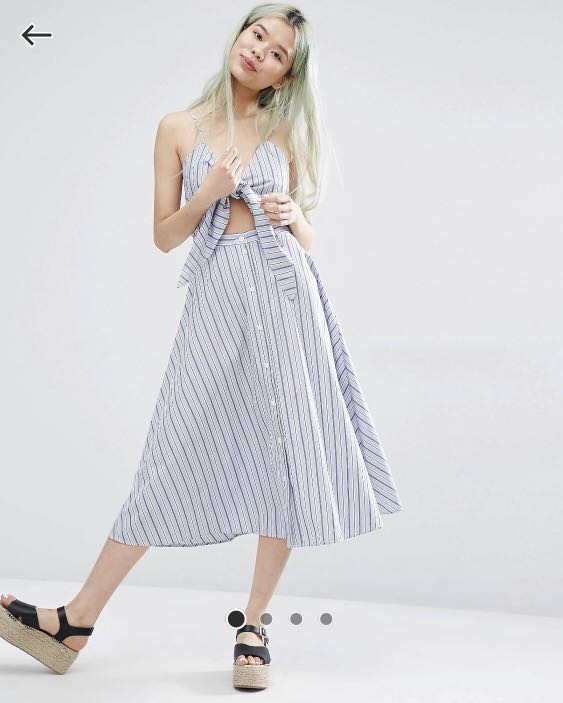 weekday midi dress