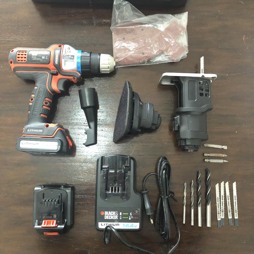 Black Decker Multi Drill EVO143 Furniture Home Living Furniture Other Home Furniture on Carousell