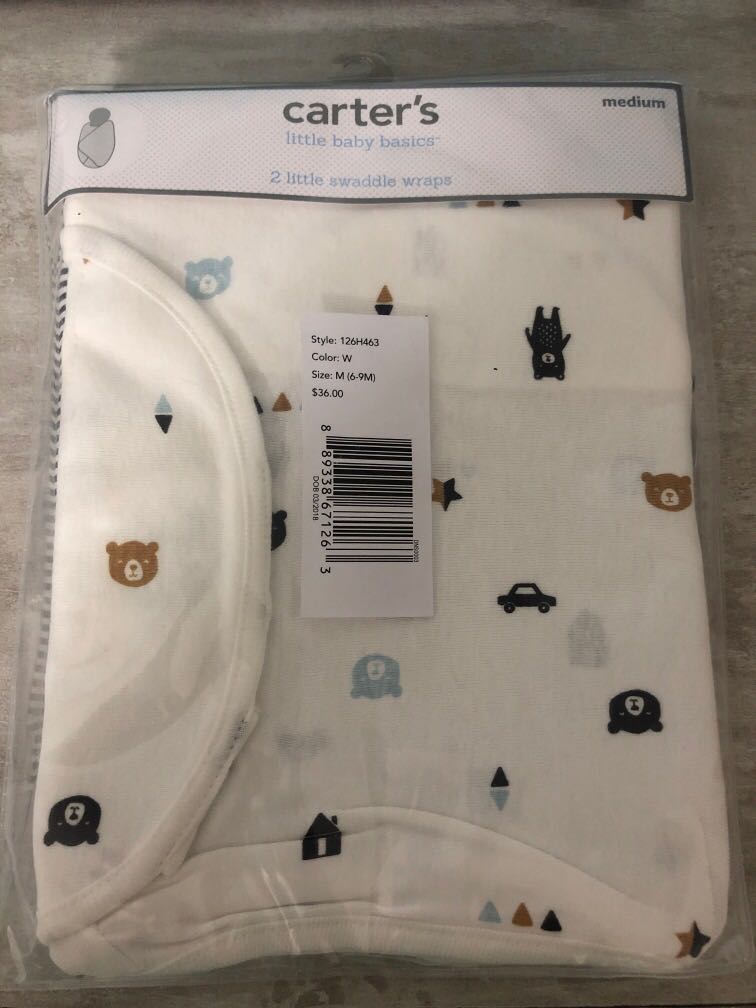 carter's swaddle wraps