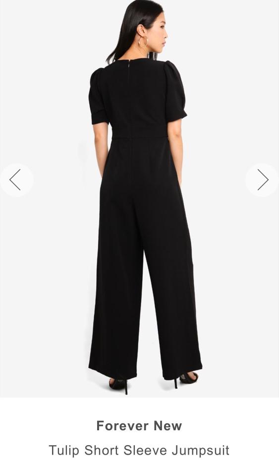 Brand New Forever New Tulip Short Sleeve Jumpsuit Women s Fashion