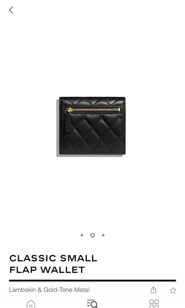 Shop CHANEL TIMELESS CLASSICS 2019 SS Classic Small Flap Wallet