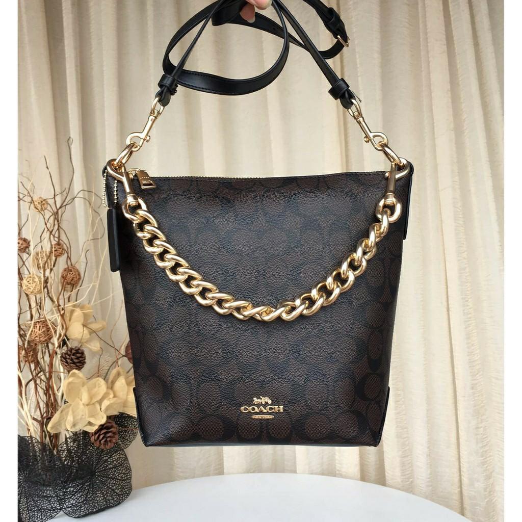 COACH F45068 MINI ABBY DUFFLE in SIGNATURE Women s Fashion Bags