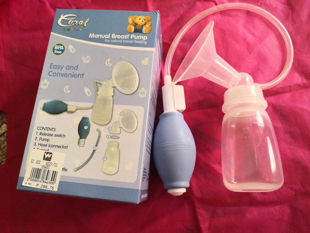 Coral Breast Pump Babies Kids Nursing Feeding Breastfeeding