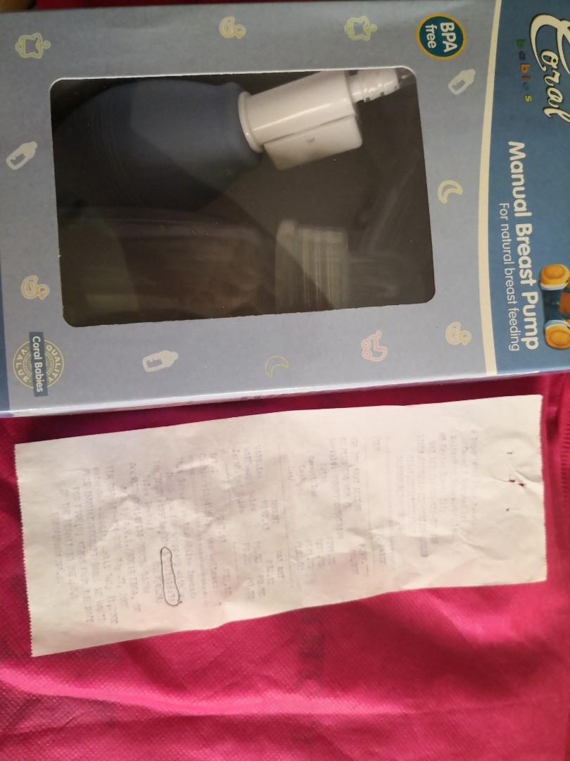Coral breast pump store