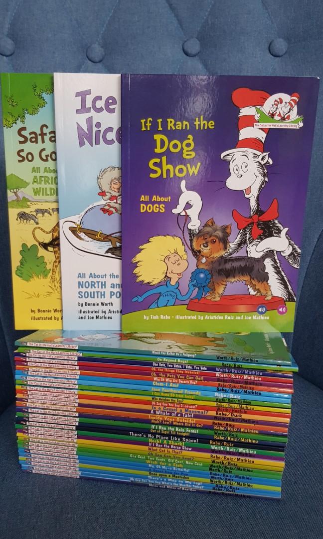 Last Set Dr Seuss Cat In The Hat Learning Library Books Stationery Children S Books On Carousell