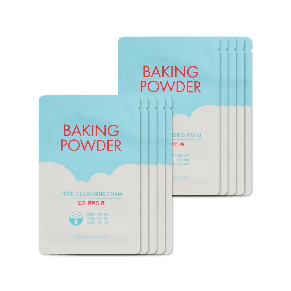 Etudehouse Baking Powder Cleanser Sachet, Beauty & Personal Care, Face, Face Care on Carousell