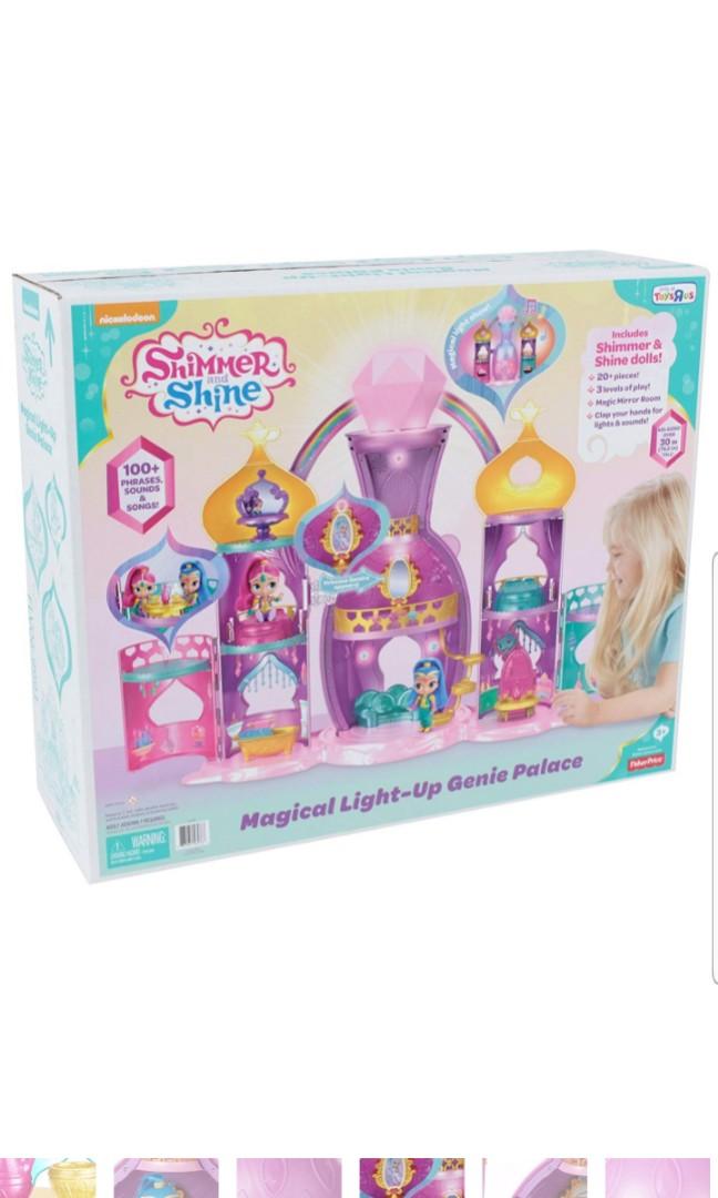 shimmer and shine doll house