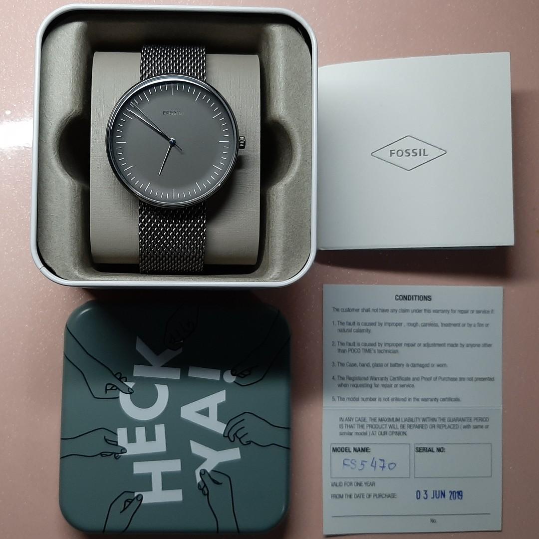 Fs5470 fossil clearance