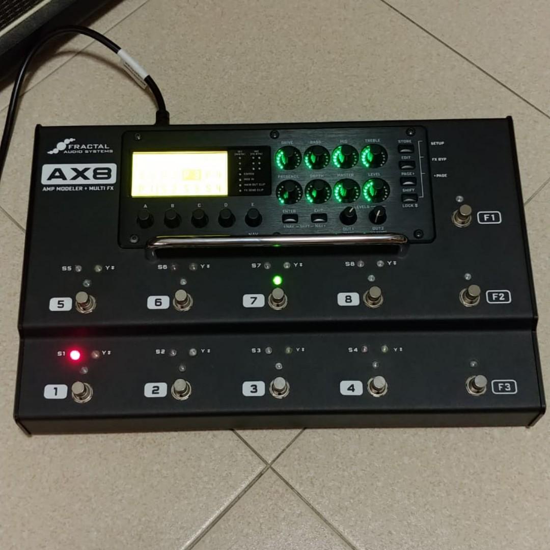 Fractal Audio Systems AX8 見にく + ギグバッグ