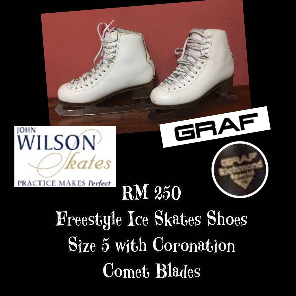 Figure Ice Skates Graf John Wilson, Sports Equipment, Sports