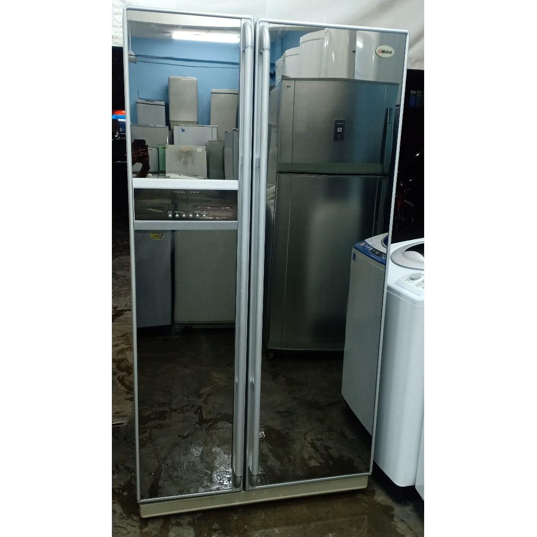 Olx glass door fridge deals