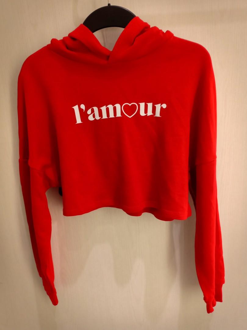 crop top hoodie h&m