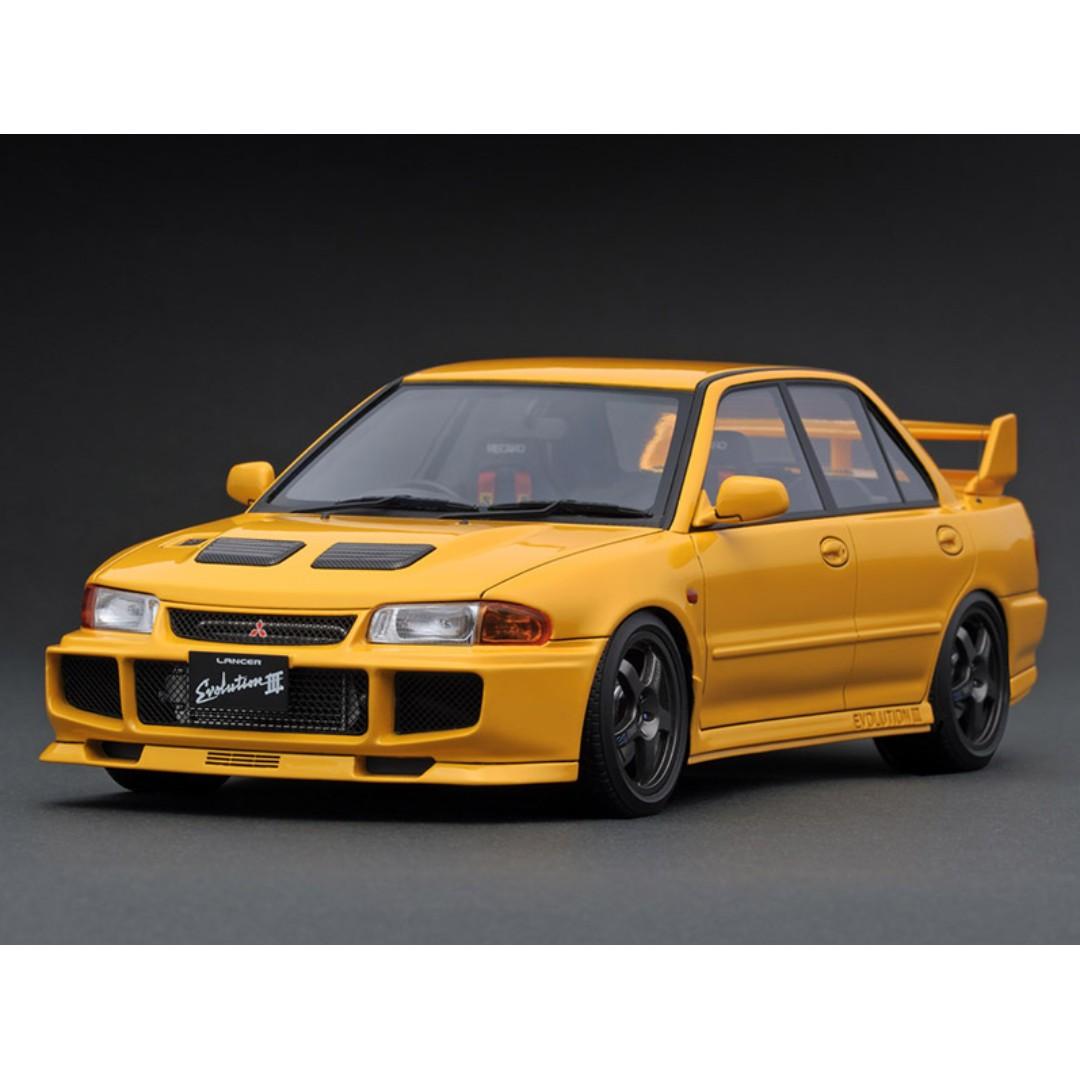 ランサーエボリューションⅢ 絶版1/18ignition modelランサー