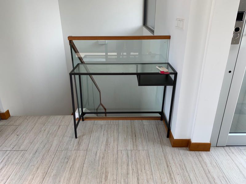 Ikea Glass Table Furniture Tables Chairs On Carousell