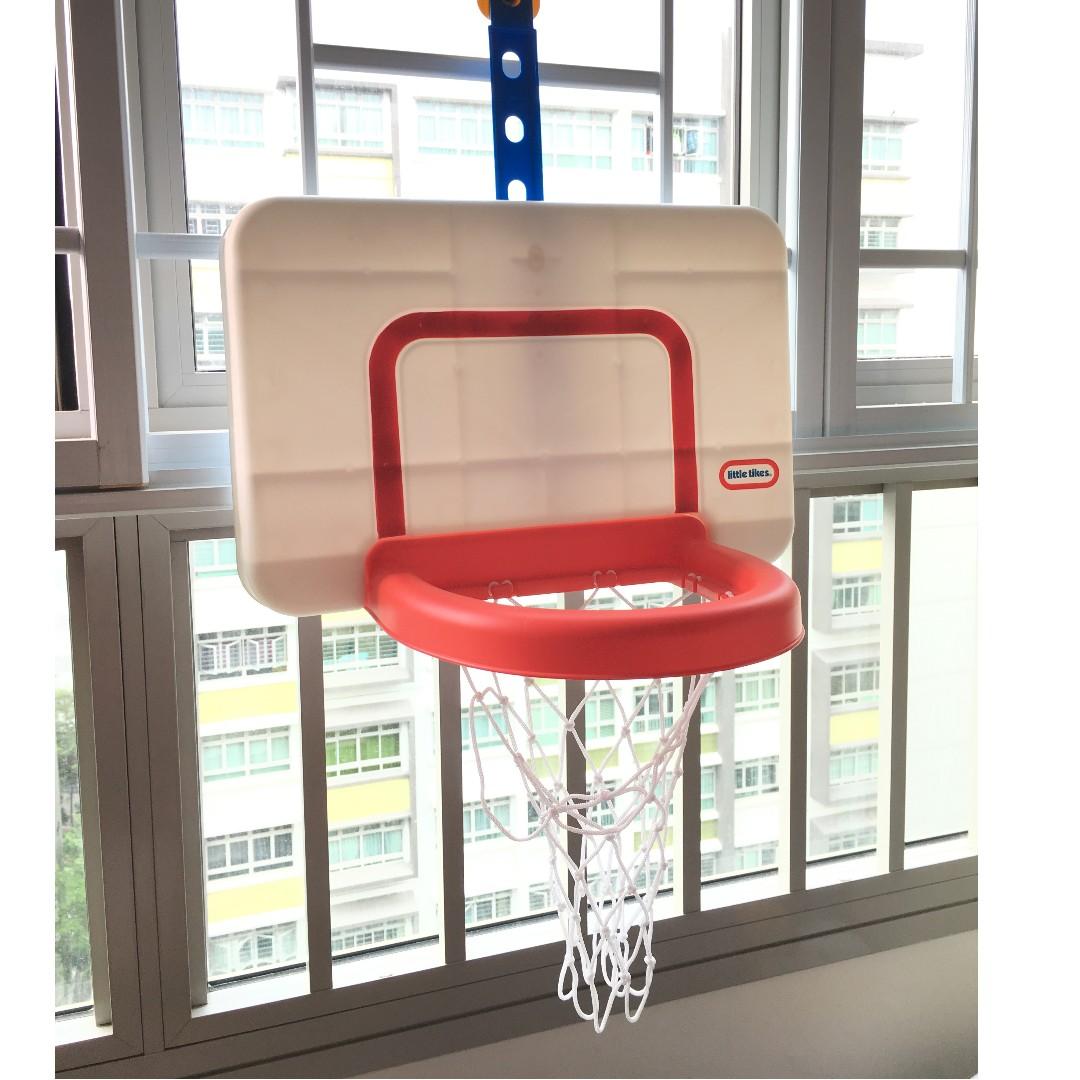 little tikes attach and play basketball