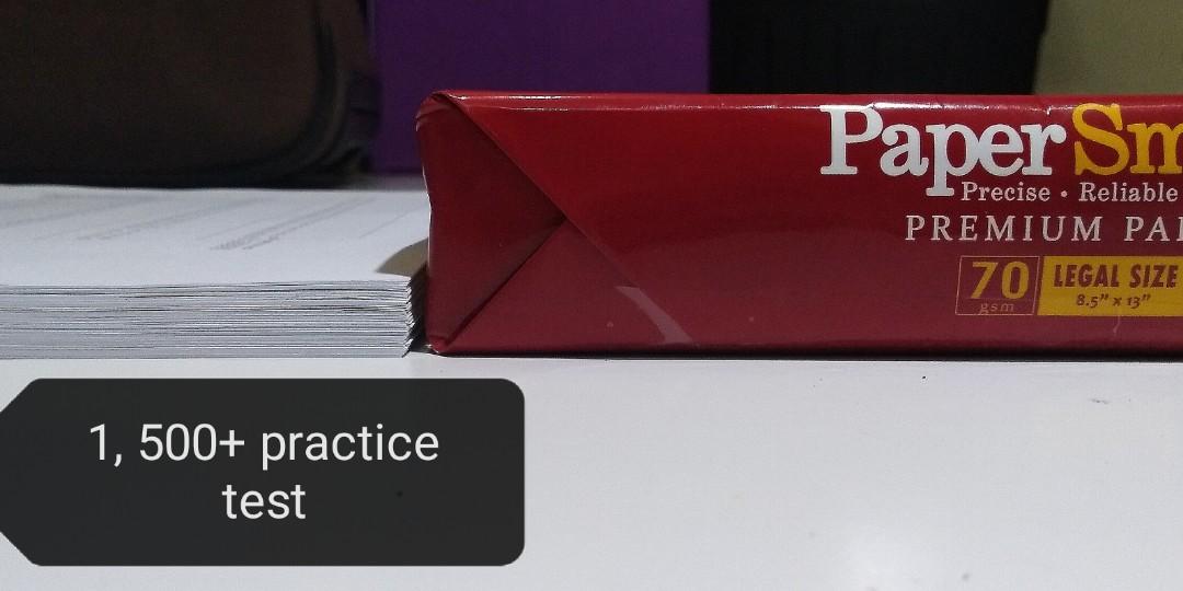 MEDTECH BOARDS PRACTICE TEST REVIEWERS (Category: Textbooks) located in Davao. Submitted by RMT_MD_LPT (Listing ID 234623295, Image 3). Description: MEDTECH BOARDS PRACTICE TEST SET 3 SETS FOR EACH COURSE ✔️CLINICAL CHEMISTRY ✔️MICROPARA ✔️CLINICAL MICROSCOPY ✔️ISBB ✔️HEMATOLOGY ✔️MTLBE *1,500+++ items, good for practicing for the upcoming MT board exam. *No writings or highlights. *With Answer key. *Total of 113 pages. *Pm for any inquiries. 😄 