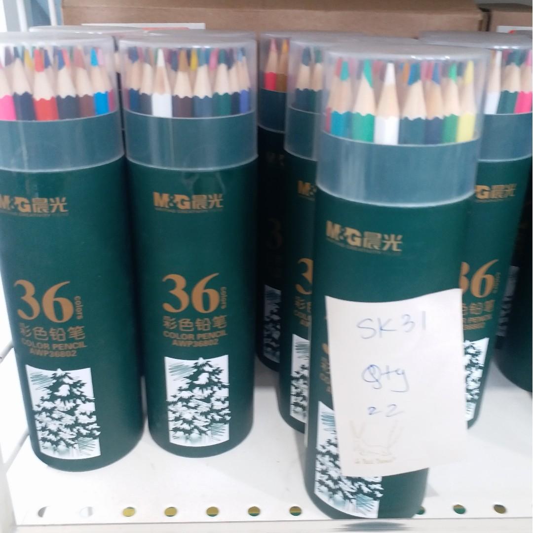 M G 36 Color Professional Grade Colored Pencils Drawing Pencils