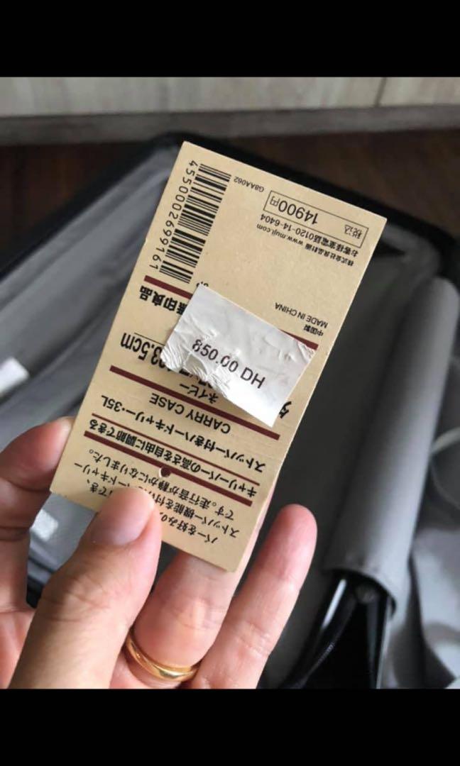 Muji Luggage 62 & 35L Luggage, Hobbies & Toys, Travel, Luggage on Carousell