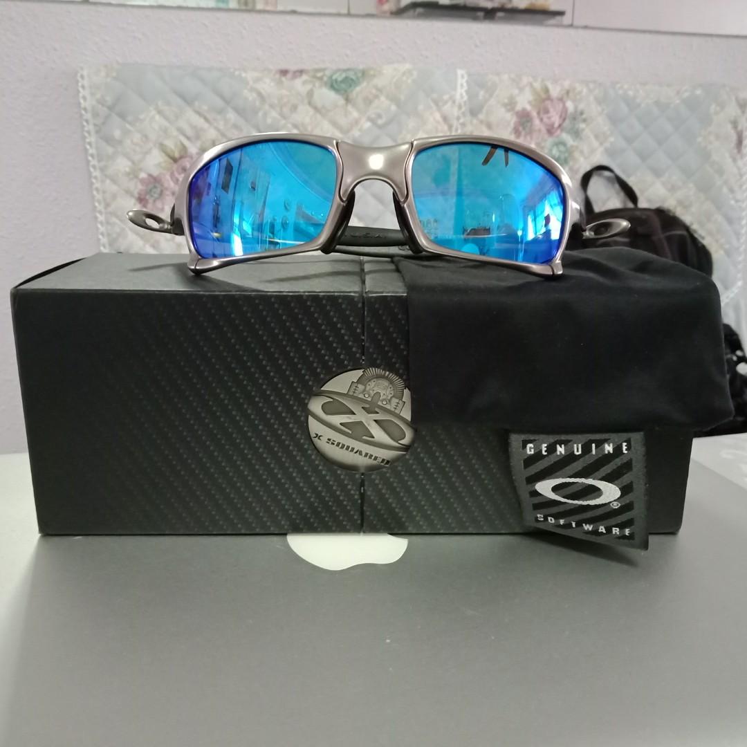 Oakley X Metal X Squared, Men's Fashion, Watches & Accessories, Sunglasses  & Eyewear on Carousell