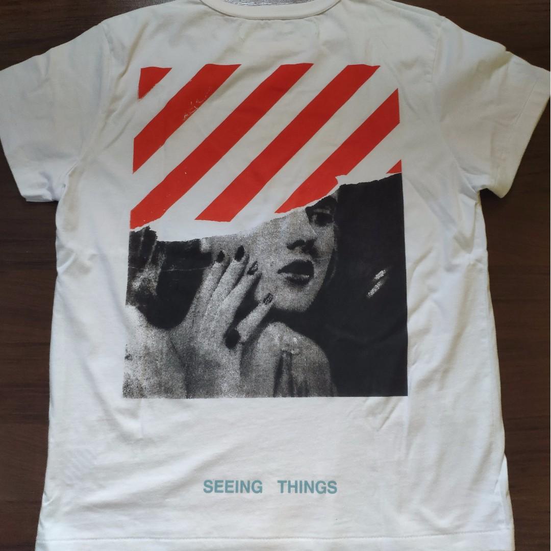 Off white monroe tee top