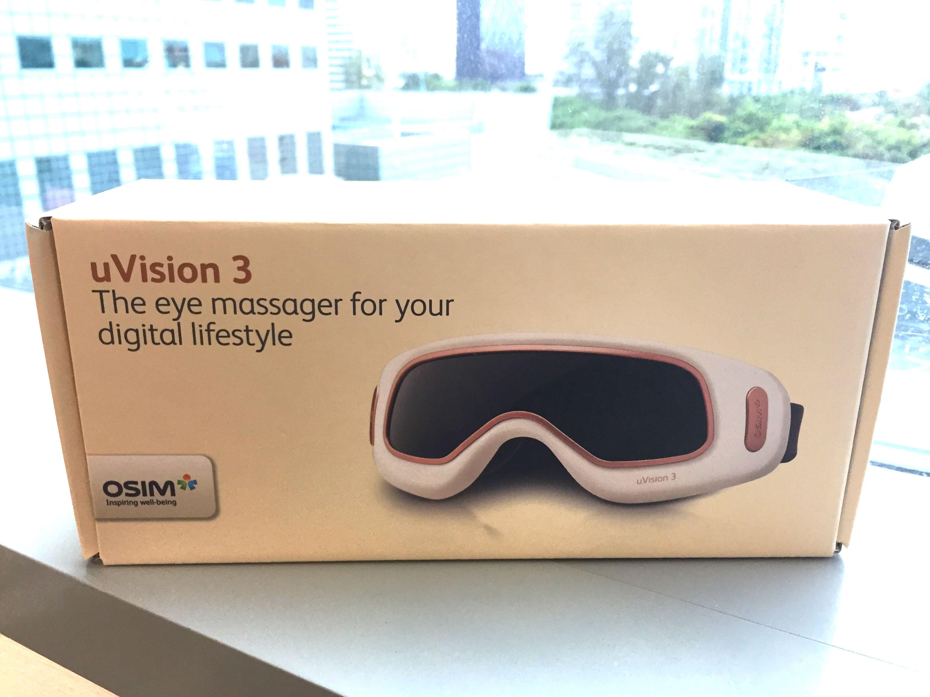 Uvision 3 eye sale massager