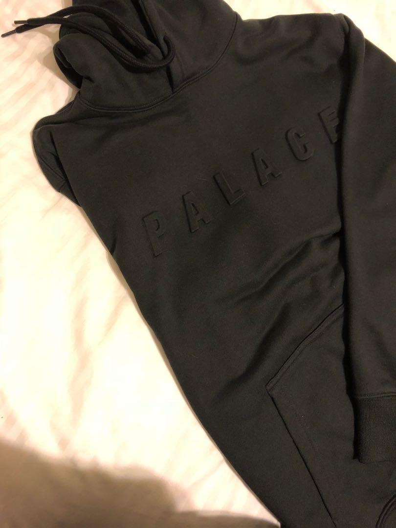 palace embossed hoodie