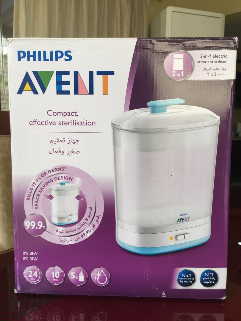 philips sterilizer 2 in 1