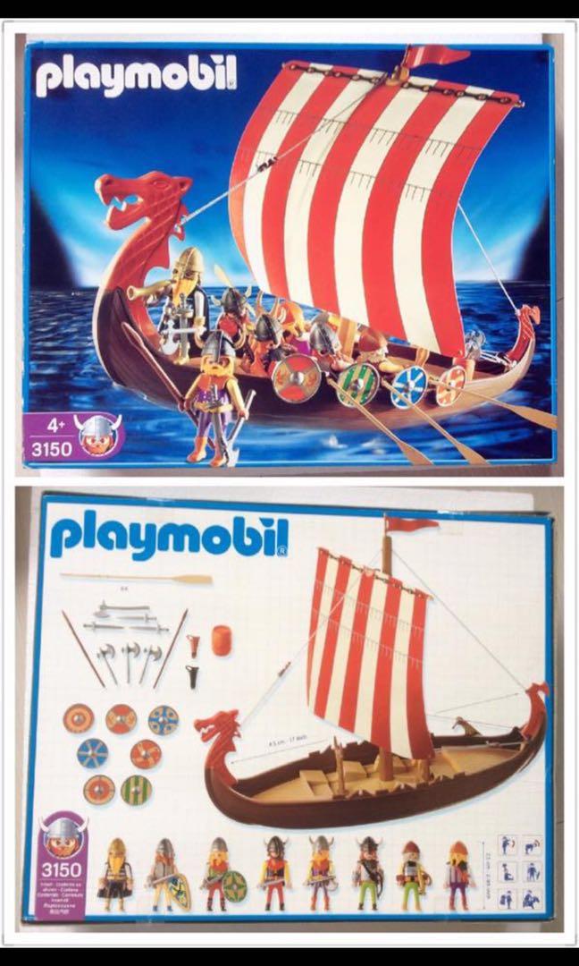 playmobil viking boat