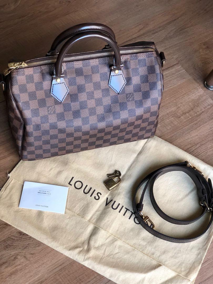 Louis Vuitton Speedy 40 Bandolier 100% authentic Pre-Loved