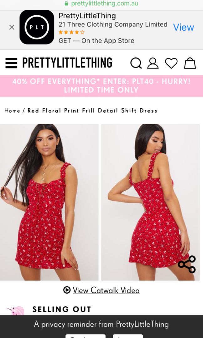 Pretty Little Things Dress Size 8 Women S Fashion Clothes On